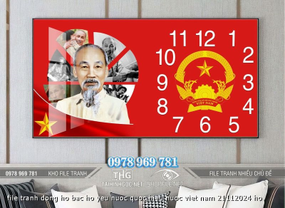 file tranh dong ho bac ho yeu nuoc quoc hieu nuoc viet nam 21112024 ho