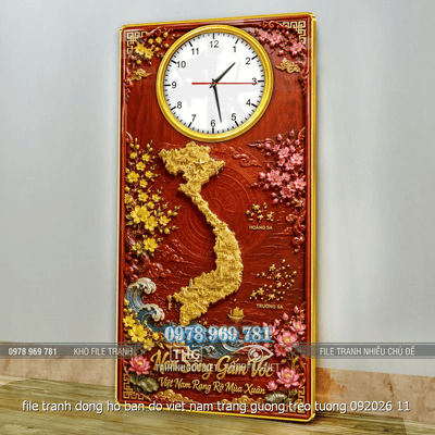 file tranh dong ho ban do viet nam trang guong treo tuong 092026 11