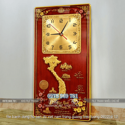 file tranh dong ho ban do viet nam trang guong treo tuong 092026 12