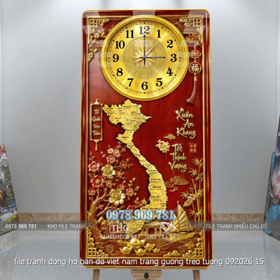 file tranh dong ho ban do viet nam trang guong treo tuong 092026 15
