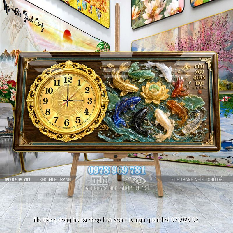 file tranh dong ho ca chep hoa sen cuu ngu quan hoi 072026 02