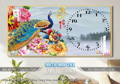 file tranh dong ho chim cong hoa mau don 07102024 ho