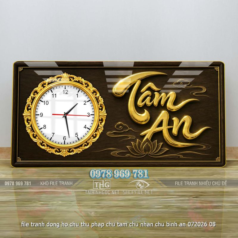 file tranh dong ho chu thu phap chu tam chu nhan chu binh an 072026 08