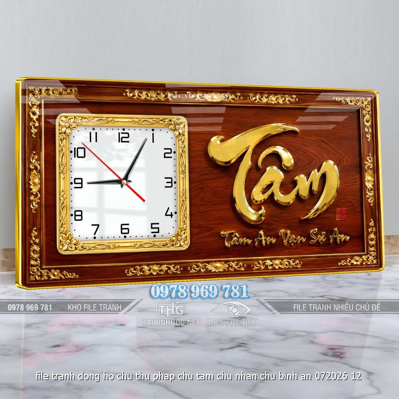 file tranh dong ho chu thu phap chu tam chu nhan chu binh an 072026 12
