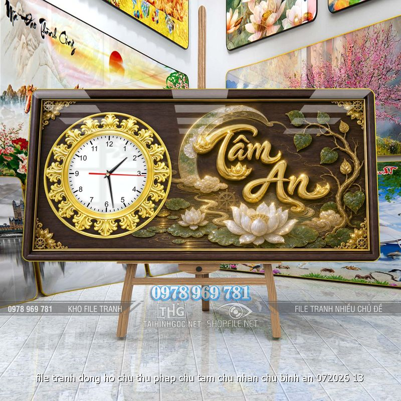 file tranh dong ho chu thu phap chu tam chu nhan chu binh an 072026 13