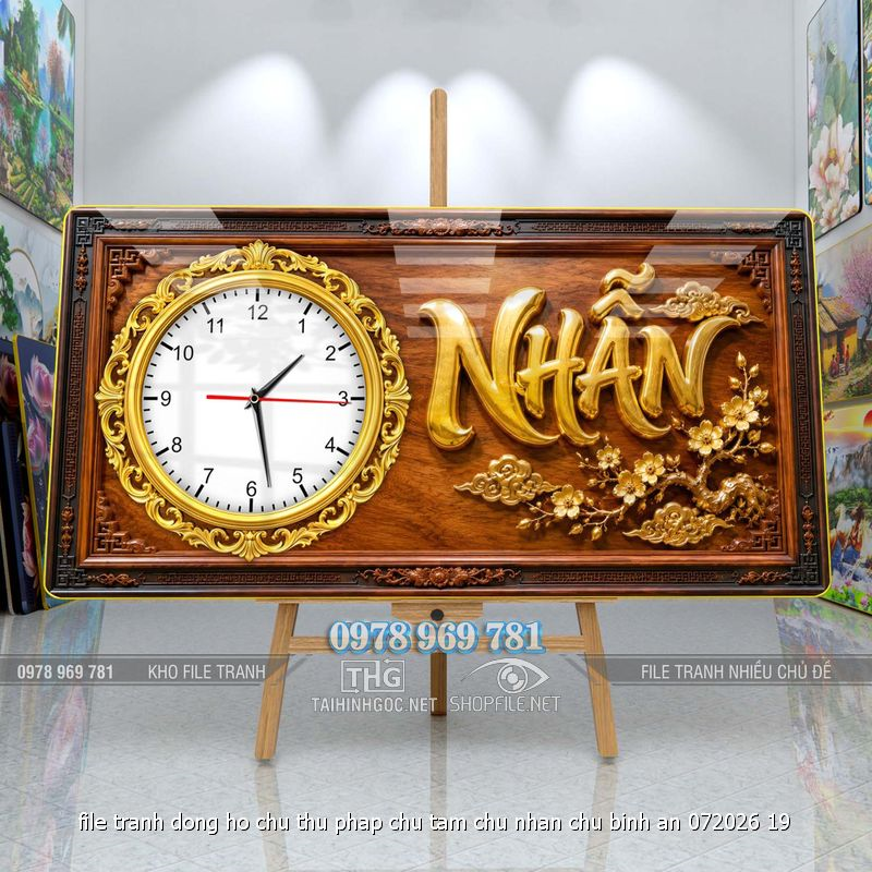 file tranh dong ho chu thu phap chu tam chu nhan chu binh an 072026 19