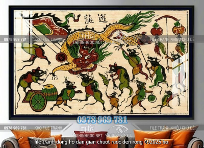 file tranh dong ho dan gian chuot ruoc den rong 492025 ho
