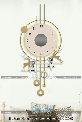 file tranh dong ho den dien led huou 19042025