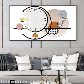 file tranh dong ho dien led 3d 3012024 ho