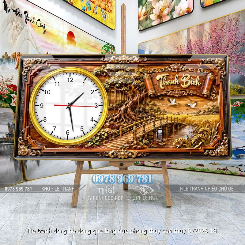 file tranh dong ho dong que lang que phong thuy son thuy 072026 18