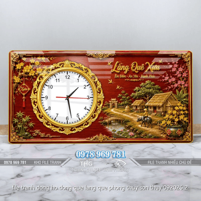 file tranh dong ho dong que lang que phong thuy son thuy 092026 2