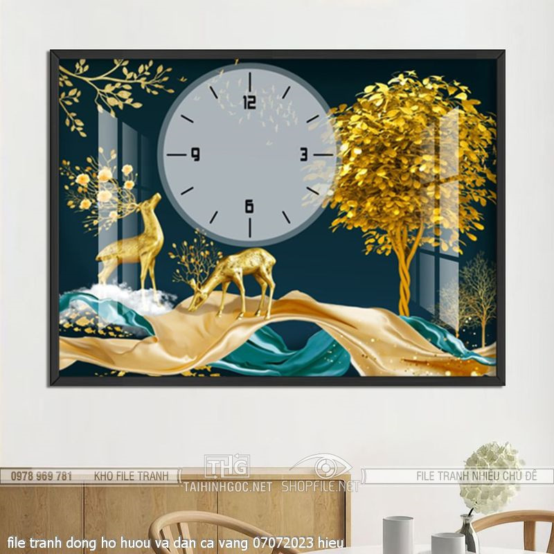 file tranh dong ho huou va dan ca vang 07072023 hieu