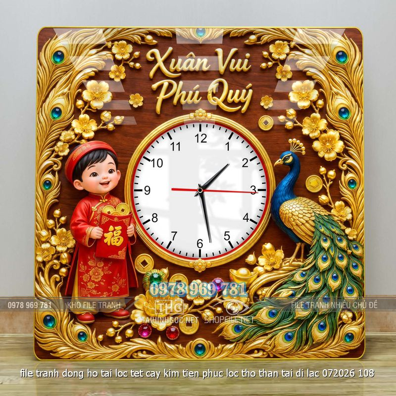 file tranh dong ho tai loc tet cay kim tien phuc loc tho than tai di lac 072026 108
