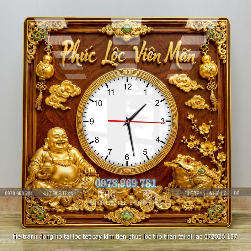 file tranh dong ho tai loc tet cay kim tien phuc loc tho than tai di lac 072026 137