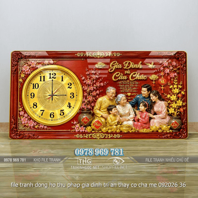 file tranh dong ho thu phap gia dinh tri an thay co cha me 092026 36