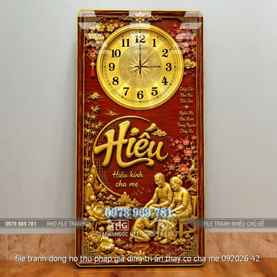 file tranh dong ho thu phap gia dinh tri an thay co cha me 092026 42