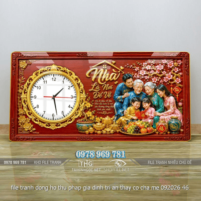 file tranh dong ho thu phap gia dinh tri an thay co cha me 092026 46