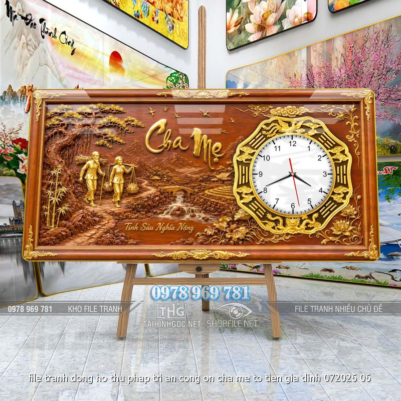 file tranh dong ho thu phap tri an cong on cha me to tien gia dinh 072026 06