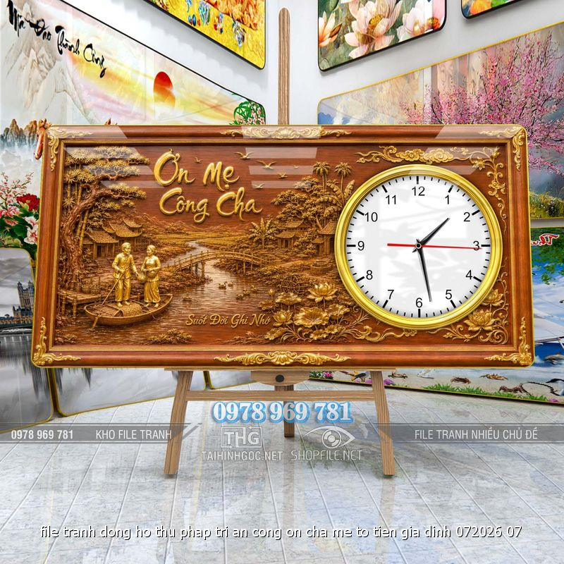 file tranh dong ho thu phap tri an cong on cha me to tien gia dinh 072026 07