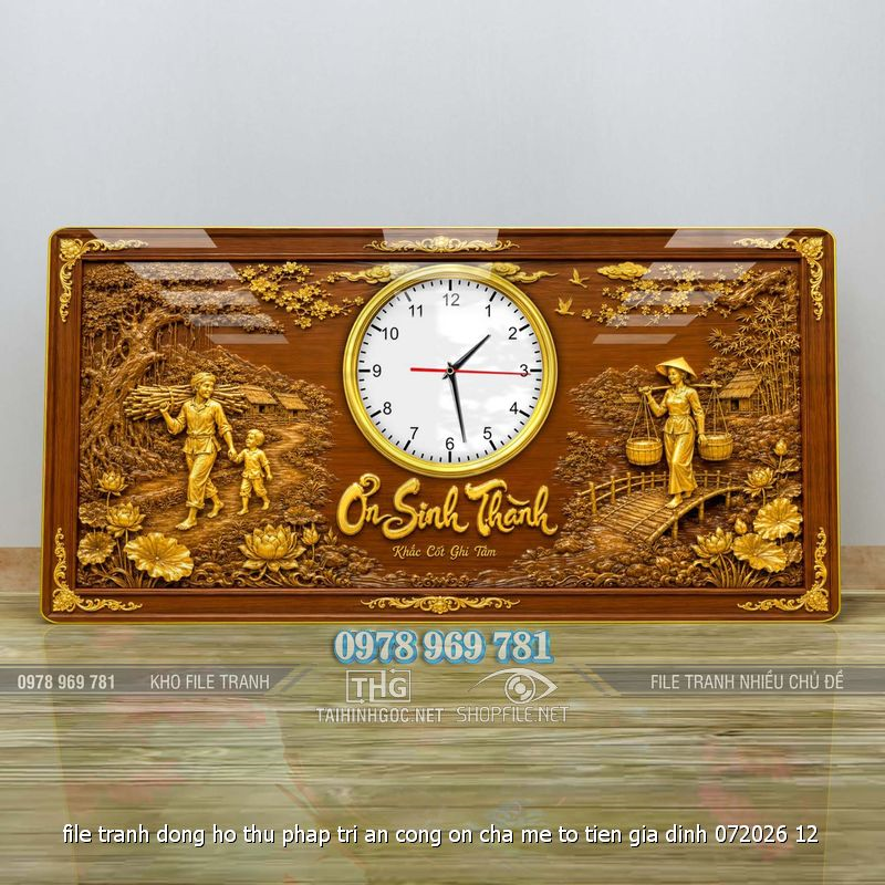 file tranh dong ho thu phap tri an cong on cha me to tien gia dinh 072026 12