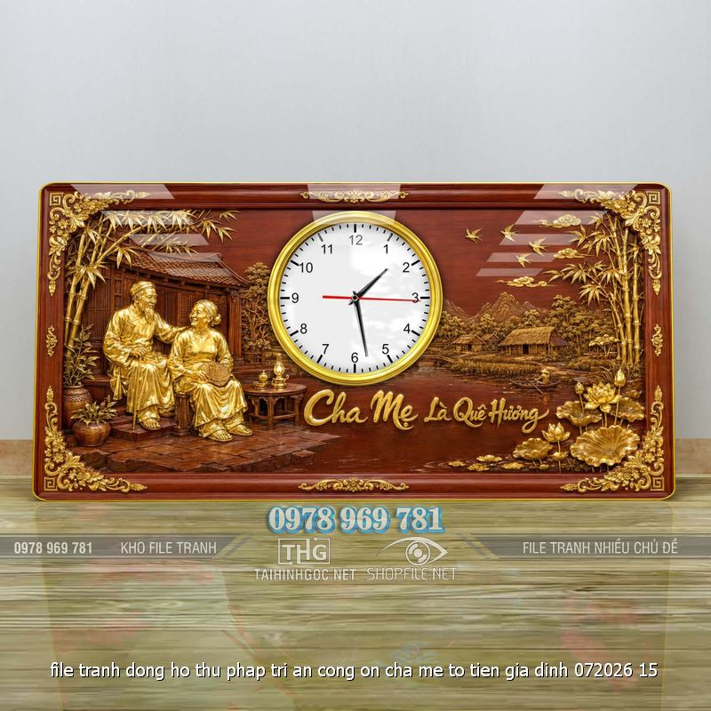 file tranh dong ho thu phap tri an cong on cha me to tien gia dinh 072026 15