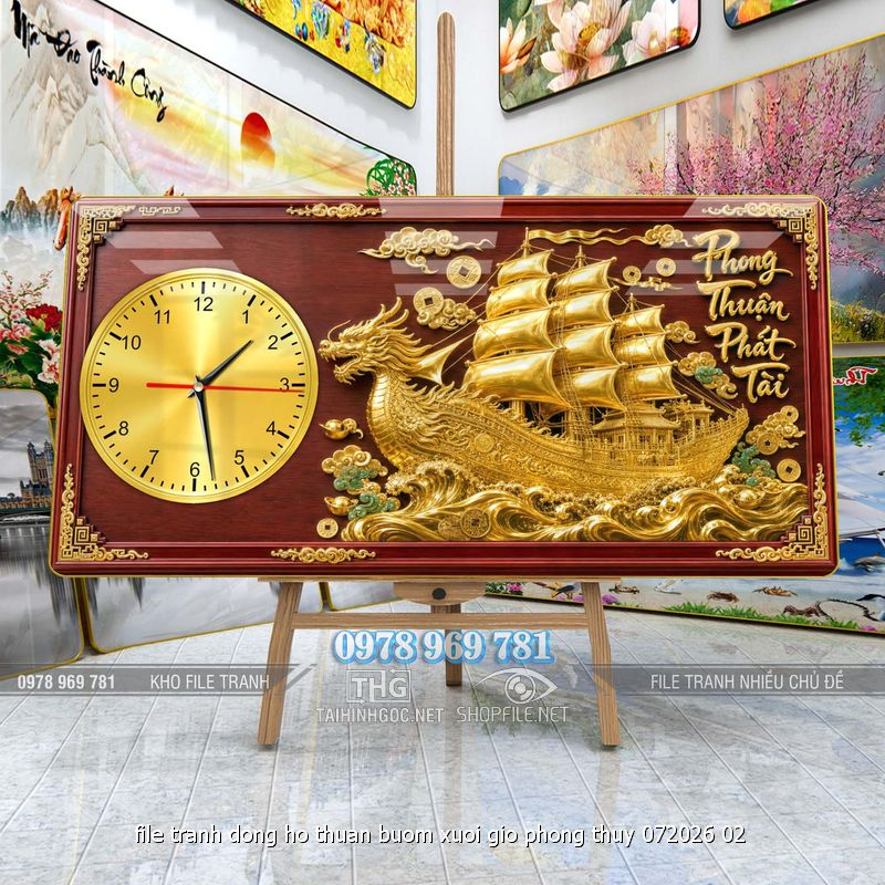 file tranh dong ho thuan buom xuoi gio phong thuy 072026 02