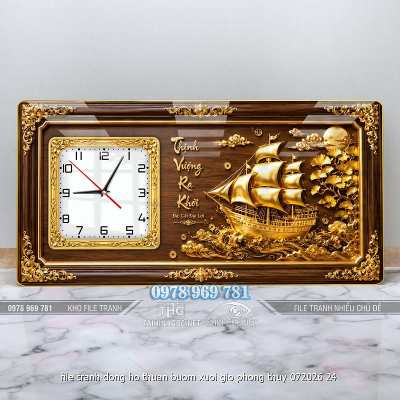 file tranh dong ho thuan buom xuoi gio phong thuy 072026 24
