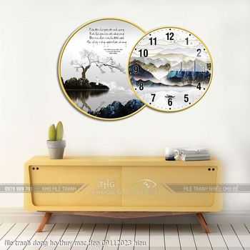 file tranh dong ho thuy mac dep 09112023 hieu