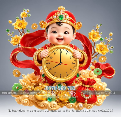 file tranh dong ho trang guong treo tuong tai loc than tai phuc loc tho tet cnc 082026 85