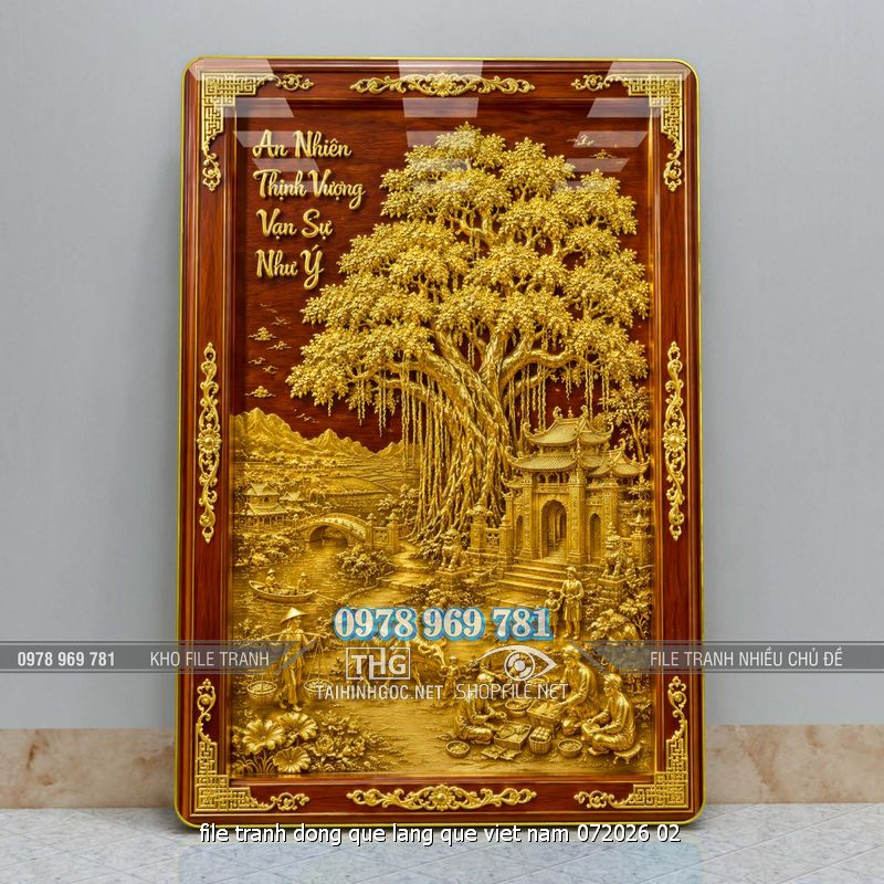 file tranh dong que lang que viet nam 072026 02