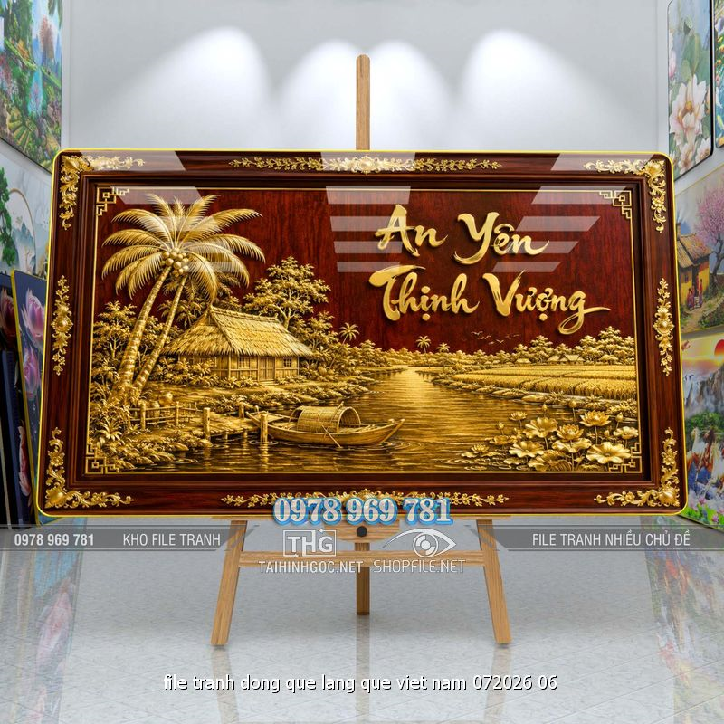 file tranh dong que lang que viet nam 072026 06