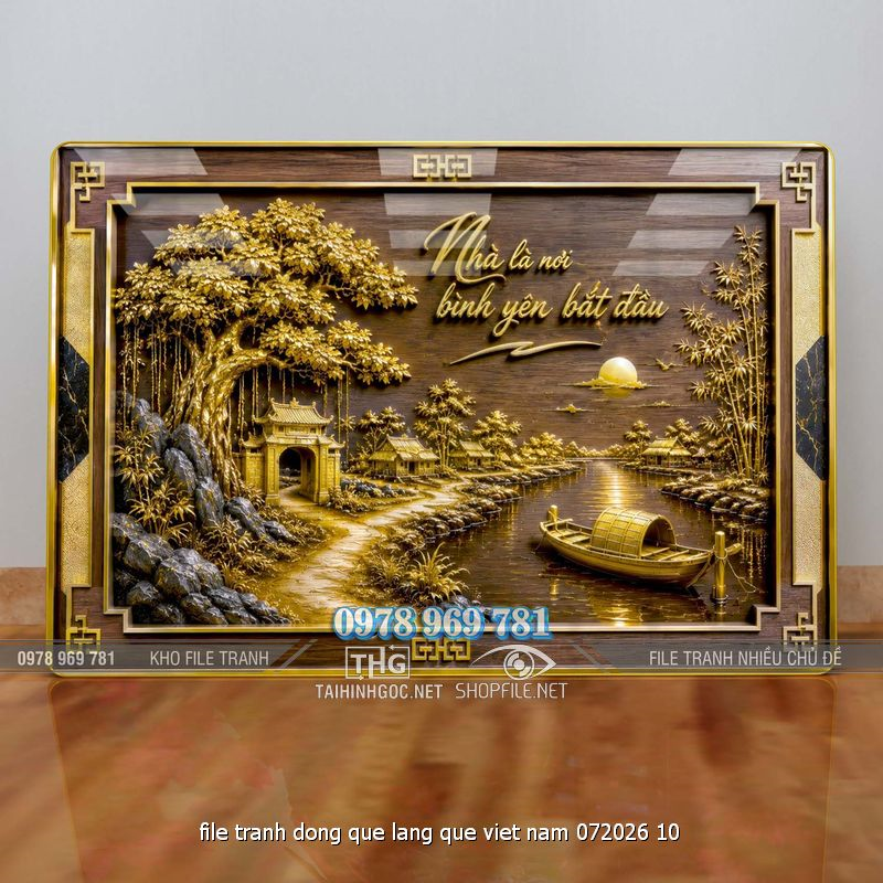 file tranh dong que lang que viet nam 072026 10