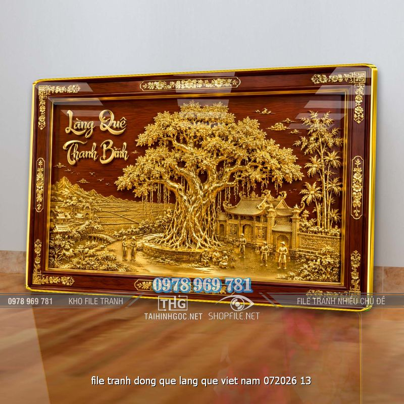 file tranh dong que lang que viet nam 072026 13