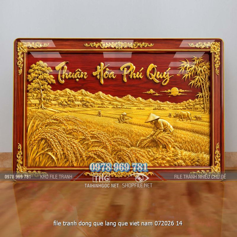 file tranh dong que lang que viet nam 072026 14