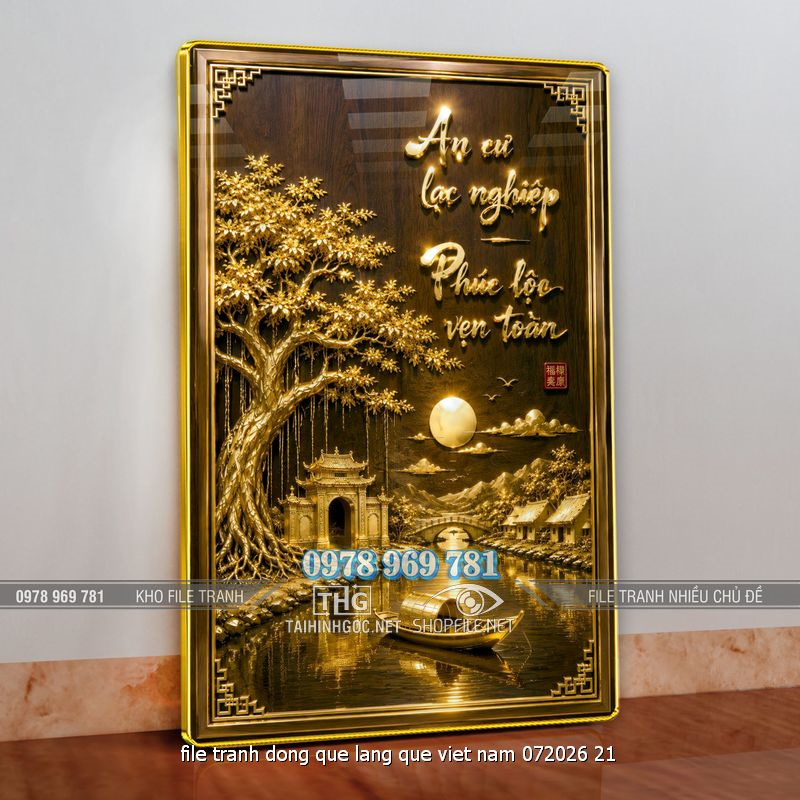 file tranh dong que lang que viet nam 072026 21