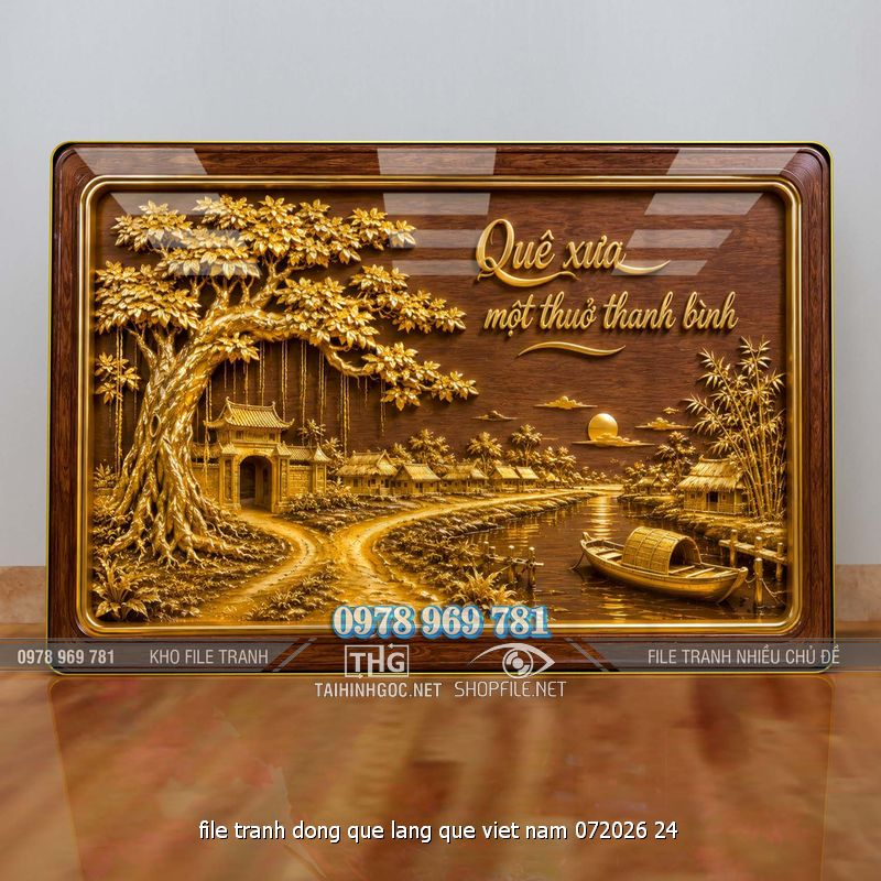 file tranh dong que lang que viet nam 072026 24