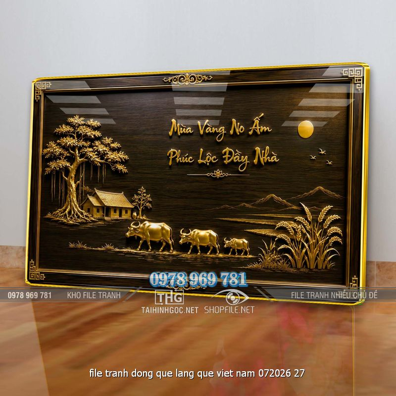 file tranh dong que lang que viet nam 072026 27