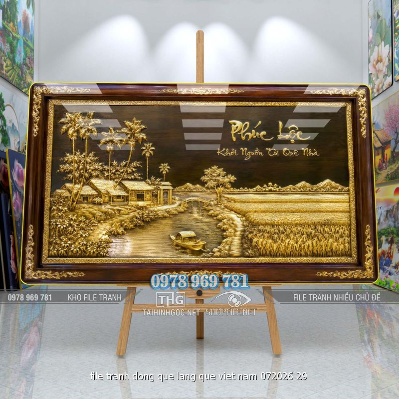file tranh dong que lang que viet nam 072026 29
