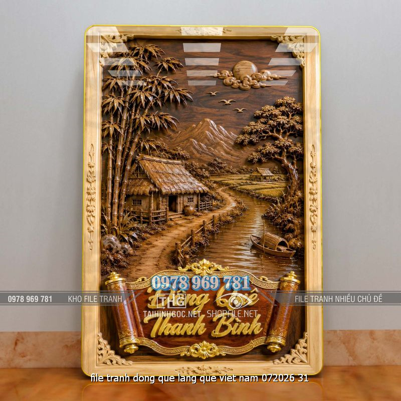 file tranh dong que lang que viet nam 072026 31