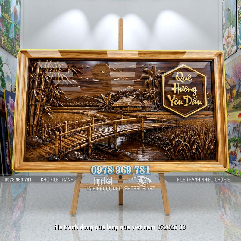 file tranh dong que lang que viet nam 072026 33