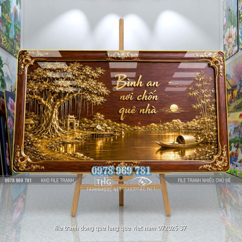 file tranh dong que lang que viet nam 072026 37