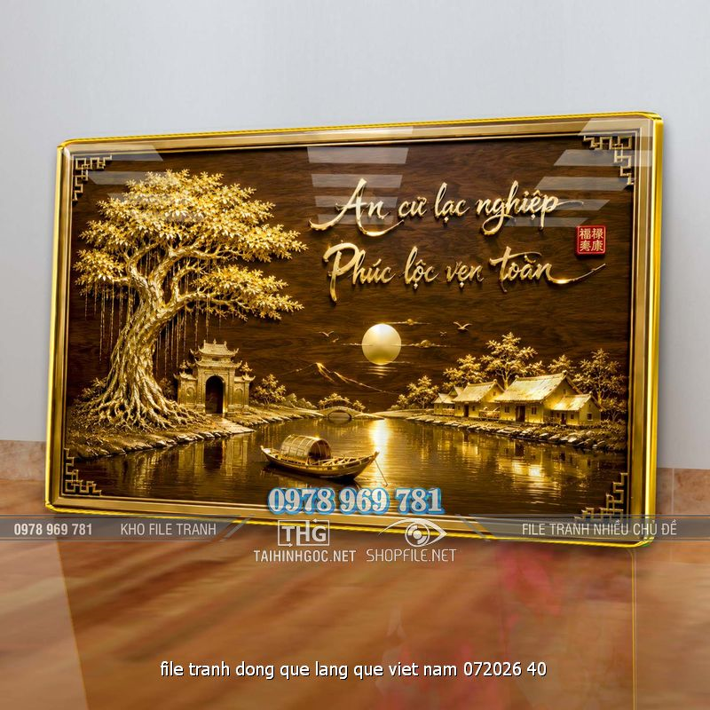 file tranh dong que lang que viet nam 072026 40