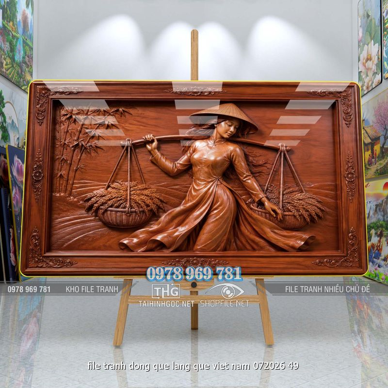 file tranh dong que lang que viet nam 072026 49