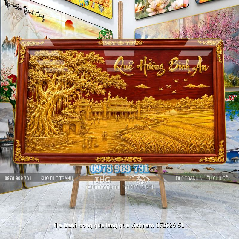 file tranh dong que lang que viet nam 072026 51