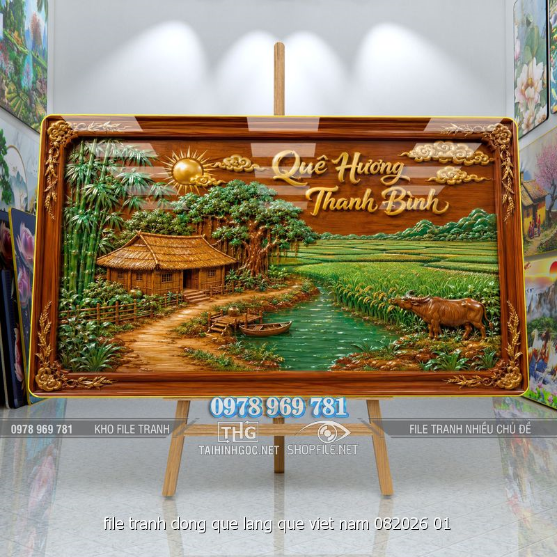 file tranh dong que lang que viet nam 082026 01