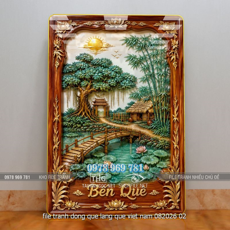 file tranh dong que lang que viet nam 082026 02