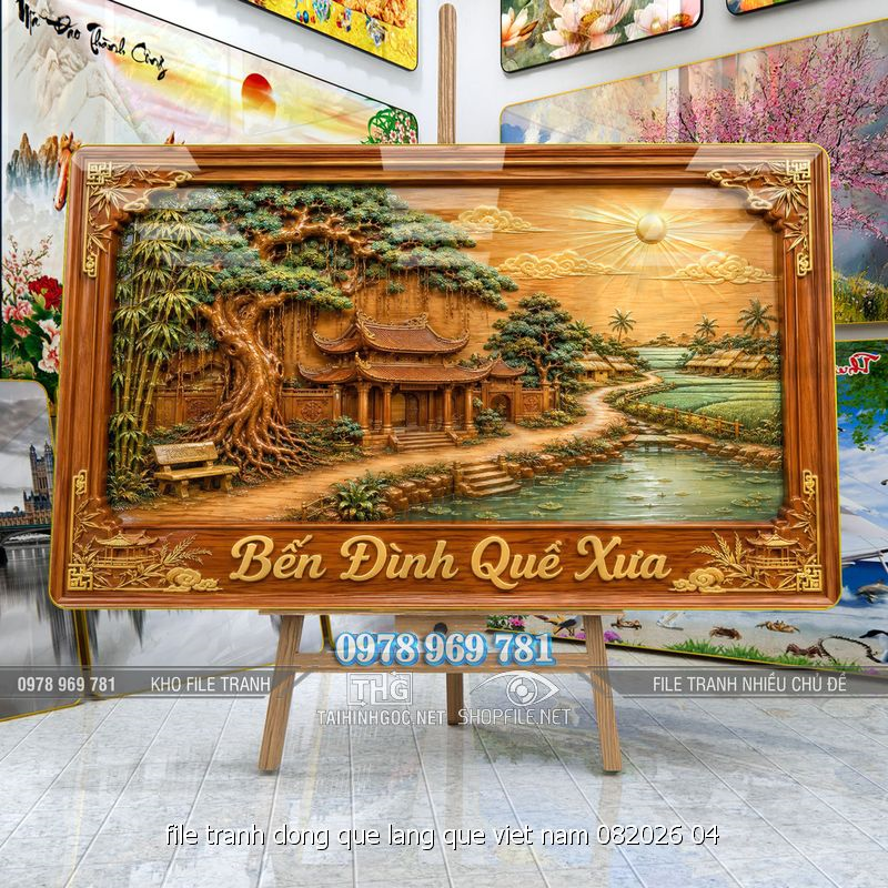 file tranh dong que lang que viet nam 082026 04
