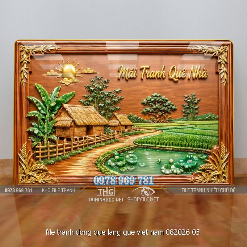 file tranh dong que lang que viet nam 082026 05