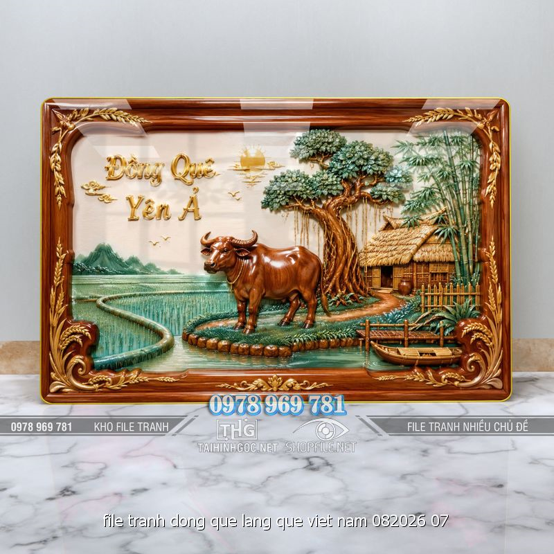 file tranh dong que lang que viet nam 082026 07
