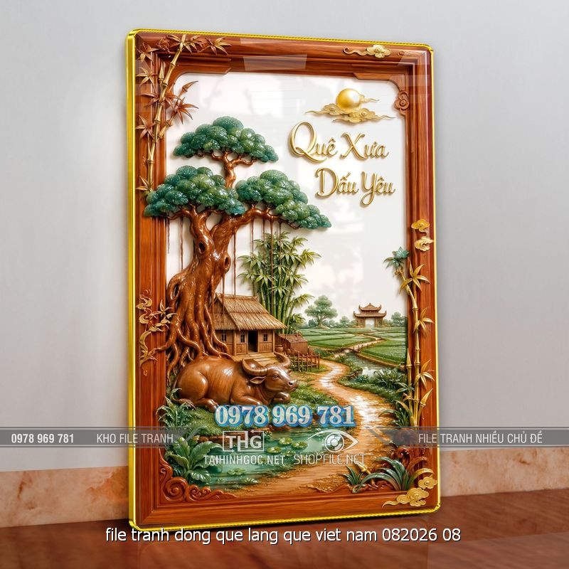 file tranh dong que lang que viet nam 082026 08